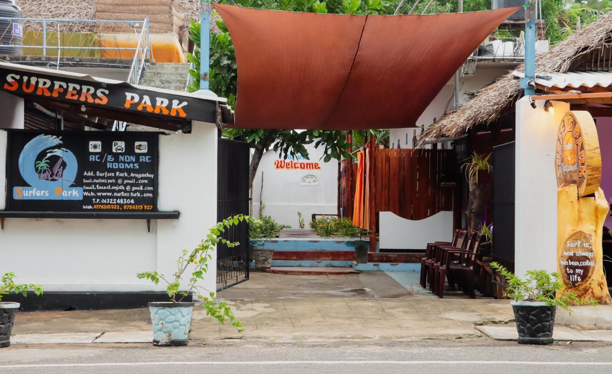 Surfers Park Arugambay Bed and Breakfast Arugam Bay Buitenkant foto
