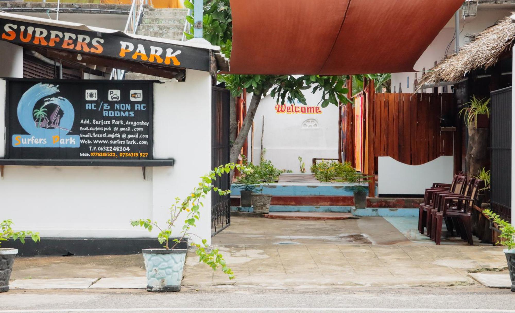 Surfers Park Arugambay Bed and Breakfast Arugam Bay Buitenkant foto
